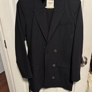 Abercrombie & Fitch Classic Black Blazer